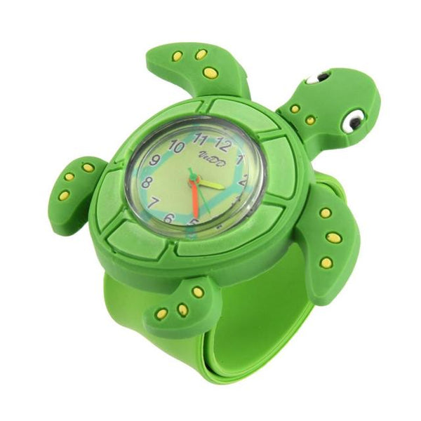 Cute Frog Slap Watches Cute 3D Cartoon Animal Watches Clock